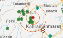 Kahramanmaraş’ta 4.3 büyüklüğünde   deprem paniği 