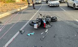 Kahramanmaraş'ta feci kazada motosiklet sürücüsü can verdi!