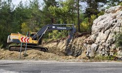 Büyükşehir, Andırın Kırsalında Ulaşım Yatırımlarını Sürdürüyor