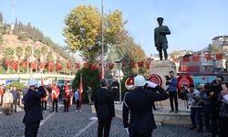 Kahramanmaraş'ta Atatürk'ü anma töreni düzenlendi   