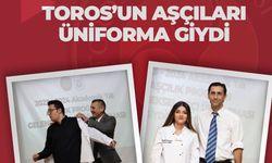 Geleceğin şefleri üniforma giydi