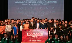  Belediyeden 51 amatör spor kulübüne 650 bin TL destek   