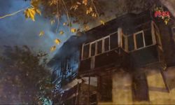 Kahramanmaraş’ta tarihi konak yangında kül oldu 