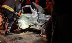 Kahramanmaraş'ta çarpışan ambulans ile otomobildeki 9 kişi yaralandı