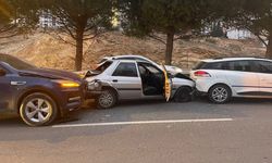 Kahramanmaraş'ta zincirleme trafik kazası hasara neden oldu