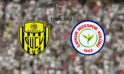 Ankaragücü 1-1 Çaykur Rizespor Maç Detayı İZLE