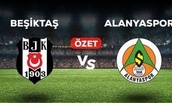Beşiktaş - Alanyaspor maç özeti! (VİDEO) Beşiktaş - Alanyaspor maçı özeti izle! Golleri kim attı, maç kaç kaç bitti?