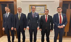 Atanamayan Uzmanlar Derneği Yeniden Refah Partisi Genel Başkanı Dr. Fatih Erbakan'a Ziyaret