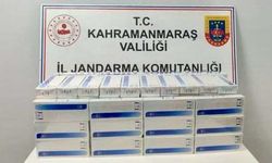 Kahramanmaraş’ta kaçak sigara sevkiyatına jandarma engeli