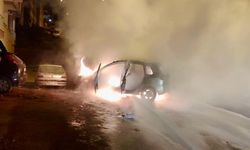 Kahramanmaraş'ta Otomobil yangını paniğe neden oldu 