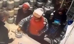 Kahramanmaraş'ta Piknik tüpünü saniyeler içerisinde eteğinin altına sokup böyle çaldı  