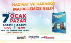 Hacivat ve Karagöz, Eğlendirmeye ve Öğretmeye Kahramanmaraş'a Geliyor