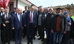 Bakan Özhaseki, Kahramanmaraş'ta incelemelerde bulundu