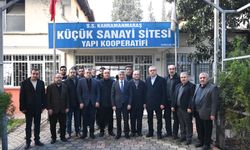 Başkan Güngör ve Vali Ünlüer, Küçük Sanayi Sitesi Esnafıyla Bir Araya Geldi