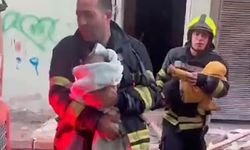 4 Katlı Binada Yangın: 3 Çocuk Son Anda Kurtarıldı