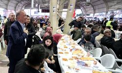 16 ayrı noktada iftar sofrası kuruldu