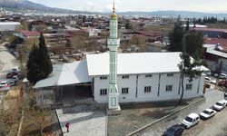 Kahramanmaraş'ta Sanayi esnafı yıkılan camiyi kendi kazançları ile inşa etti