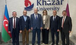 KSÜ’den Azerbaycan Hazar Üniversitesi’ne İş Birliği Ziyareti