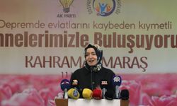 Fatma Betül Sayan Kaya, Kahramanmaraş’ta depremzede annelerle buluştu