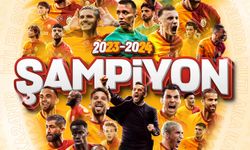 Galatasaray 2023-2024 sezonu şampiyonu oldu!