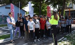 Dulkadiroğlu Trafik Eğitim Parkı Minik Öğrencileri Misafir Etti