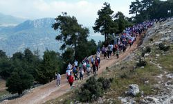 Vatandaşlar doğa yürüyüşünde buluştu