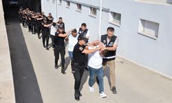 “Altınyüzük” organize suç örgütüne yönelik yapılan operasyonda 28 kişi tutuklandı