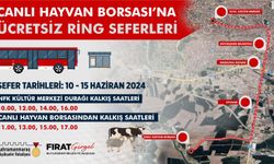 Kahramanmaraş'ta Canlı Hayvan Borsasına Ücretsiz Ulaşım İmkanı