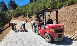 Büyükşehir Belediyesi, Kaleboynu Grup Yolu'nda Yol Yatırımı