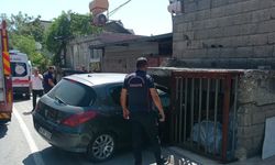 Kahramanmaraş’ta otomobil evin duvarına çarptı: 1 yaralı