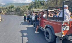 Alanya'da safari araçları denetlendi