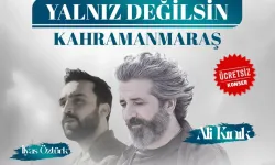 Ali Kınık Kahramanmaraş’a Geliyor: Konser Ücretsiz!