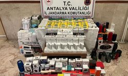 Markette tütün mamulü, elektronik sigara ve gümrük kaçağı eşya satışına jandarma engeli