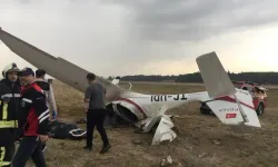 Eğitim uçağı düştü: İki pilot hayatını kaybetti