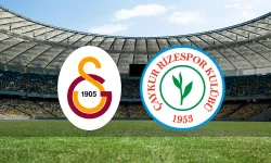 Galatasaray - Çaykur Rizespor maçı canlı izle