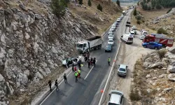 Kahramanmaraş Göksun Yolu Çileye Dönüştü