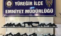 Polis 32 ruhsatsız silah ele geçirdi