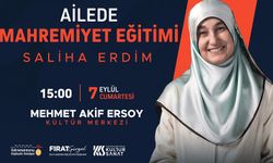 Kahramanmaraş’ta Saliha Erdim, “Ailede Mahremiyet Eğitimi” Konferansı