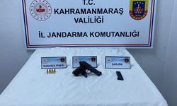 Kahramanmaraş'ta ruhsatsız silah ele geçirildi