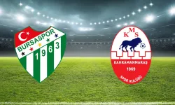 Bursaspor - Kahramanmaraşspor Maçı Canlı Yayınlanacak