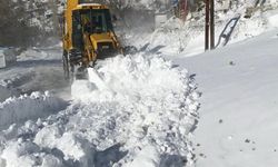 Kahramanmaraş'ta kar ve tipi nedeniyle kapanan 203 mahalle yolu ulaşıma açıldı