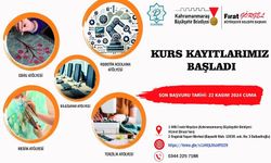 Kahramanmaraş’ta Özel Gereksinimli Bireyler İçin Kurs Başvuruları Başladı