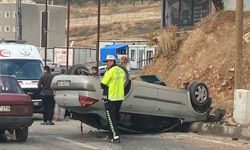 Kahramanmaraş’ta Takla Atan Araçta 1 Kişi Yaralandı