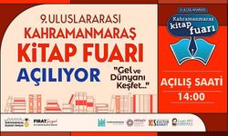 Kahramanmaraş'ta Edebiyat Şöleni Başlıyor: 9. Uluslararası Kitap Fuarı