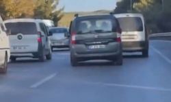 Makas Atan Sürücü Trafikte Korku Dolu Anlar Yaşattı