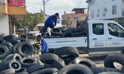 Yılda 50 Ton Lastik Toplanarak Çevre Kirliliği Önleniyor