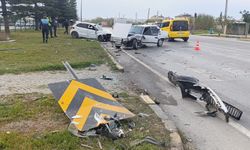 Feci Trafik Kazası: 2 Araç Çarpıştı, 2 Yaralı