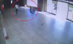 Araçtan koparak üzerine doğru gelen tekeri son anda fark etti, ölümden döndü