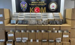 Antalya’da Kaçakçılık Operasyonu