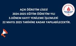 AÖL öğrencileri dikkat! Kayıt yenileme için geri sayım başladı